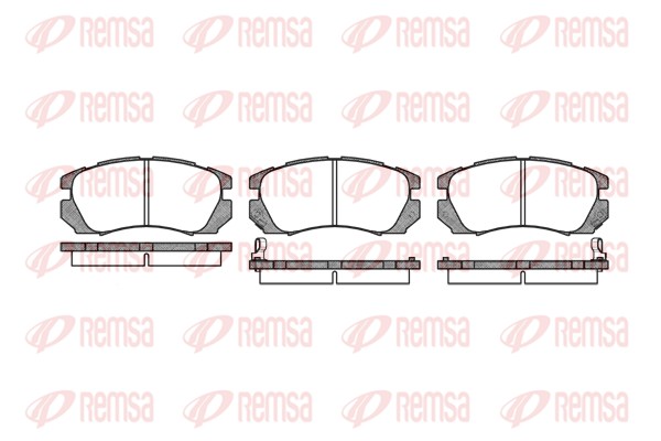 Brake Pad Set, disc brake (0403.02)