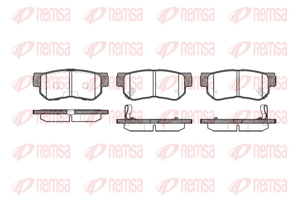 Brake Pad Set, disc brake (0746.12)