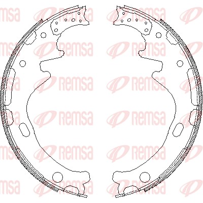 Brake Shoe (4358.00)