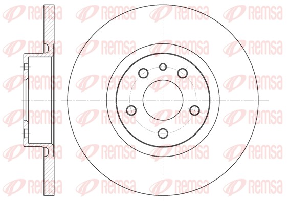 Brake Disc (6512.00)