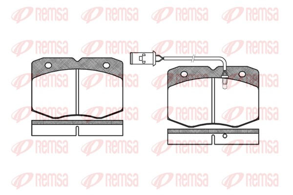 Brake Pad Set, disc brake (0435.02)