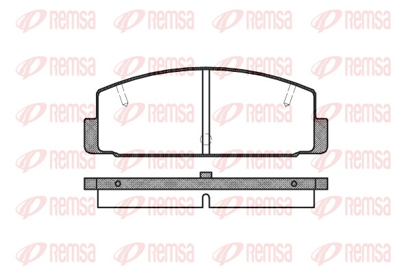 Brake Pad Set, disc brake (0179.10)