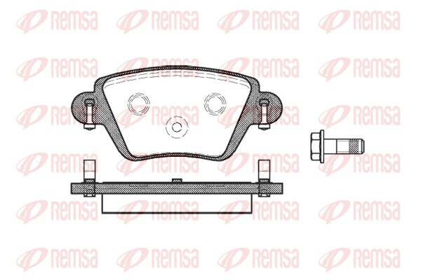 Brake Pad Set, disc brake (0777.10)