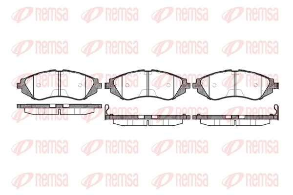 Brake Pad Set, disc brake (0645.02)