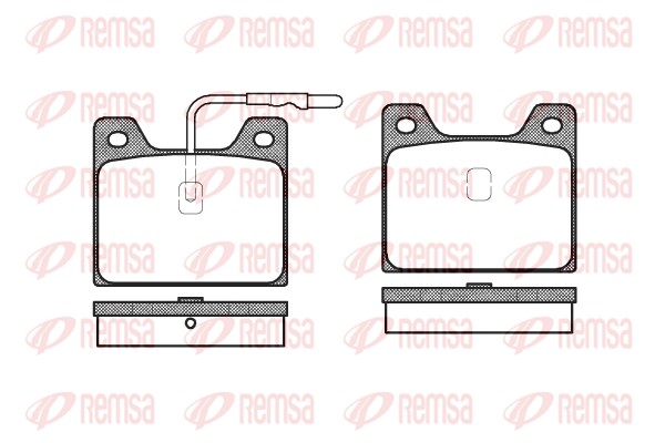 Brake Pad Set, disc brake (0068.12)