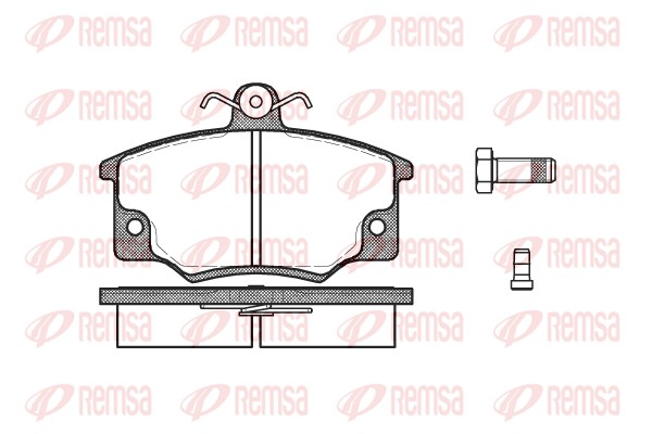 Brake Pad Set, disc brake (0146.04)