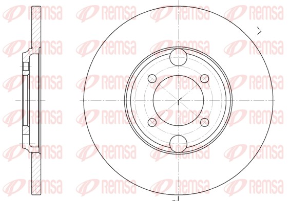 Brake Disc (6919.00)