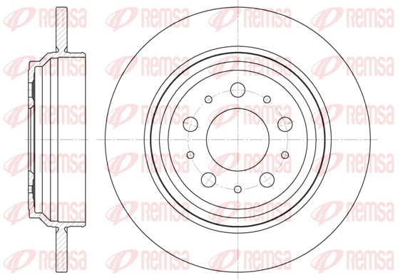 Brake Disc (6916.00)
