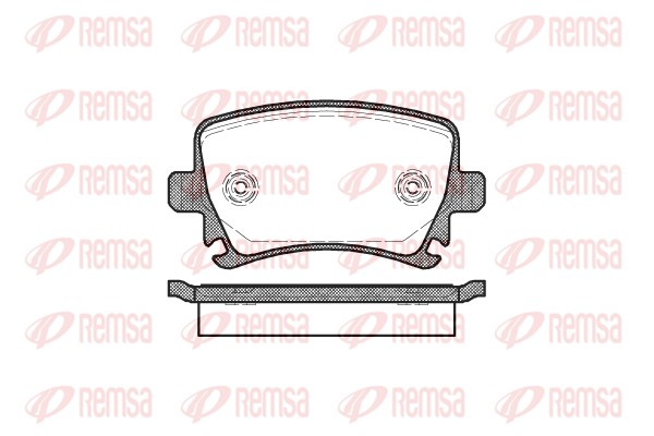 Brake Pad Set, disc brake (1031.00)