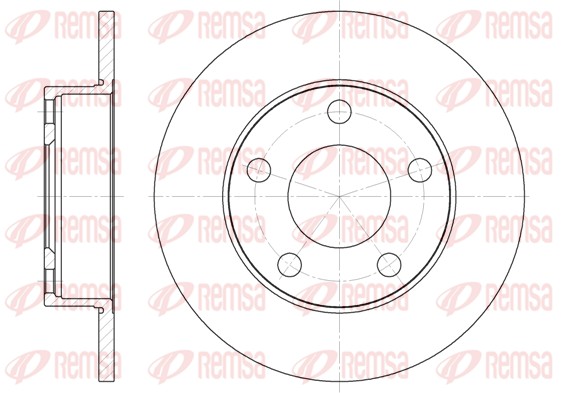 Brake Disc (6124.00)