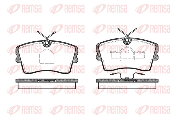 Brake Pad Set, disc brake (0173.10)
