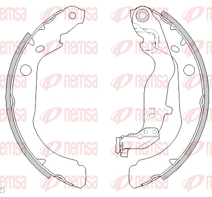 Brake Shoe (4444.00)