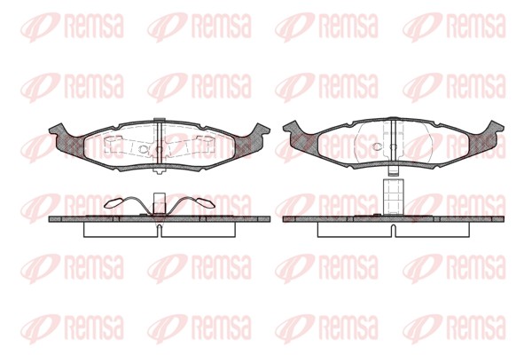 Brake Pad Set, disc brake (0477.00)