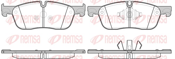 Brake Pad Set, disc brake (1633.10)