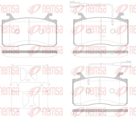Brake Pad Set, disc brake (1759.12)