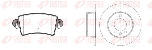 Brake Kit, disc brake (8833.00)