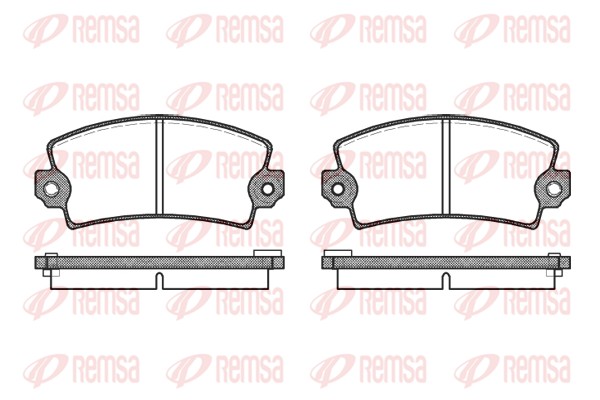 Brake Pad Set, disc brake (0021.16)