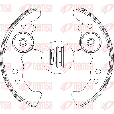 Brake Shoe (4617.00)