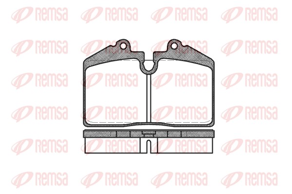 Brake Pad Set, disc brake (0140.20)