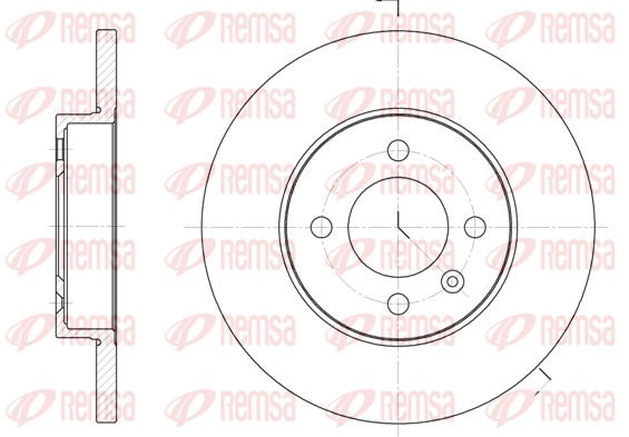 Brake Disc (6172.00)