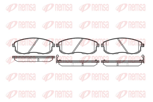 Brake Pad Set, disc brake (0293.12)