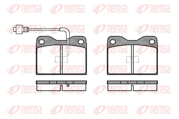 Brake Pad Set, disc brake (0008.02)