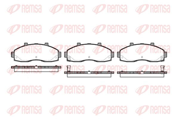 Brake Pad Set, disc brake (0662.02)