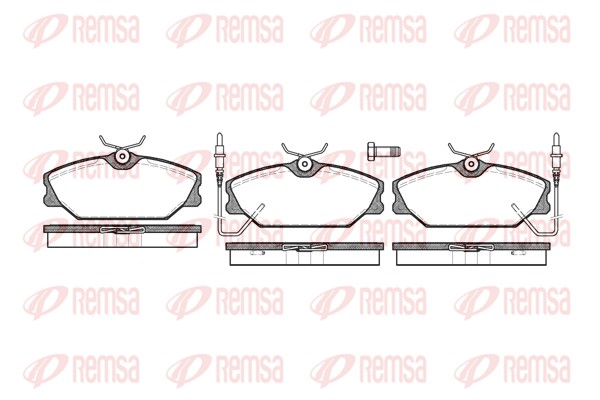 Brake Pad Set, disc brake (0208.02)