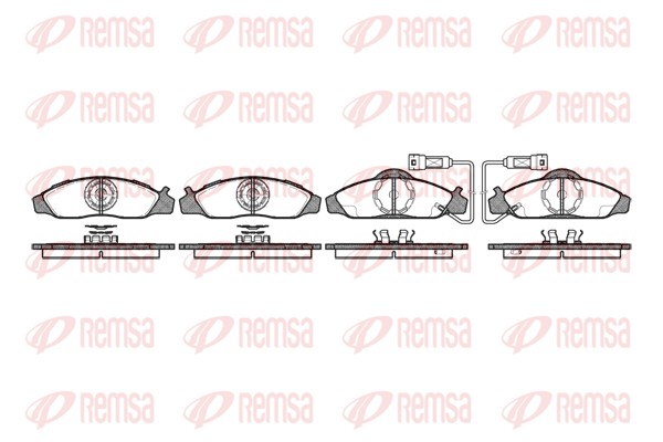 Brake Pad Set, disc brake (0624.02)