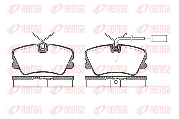 Brake Pad Set, disc brake (0259.12)