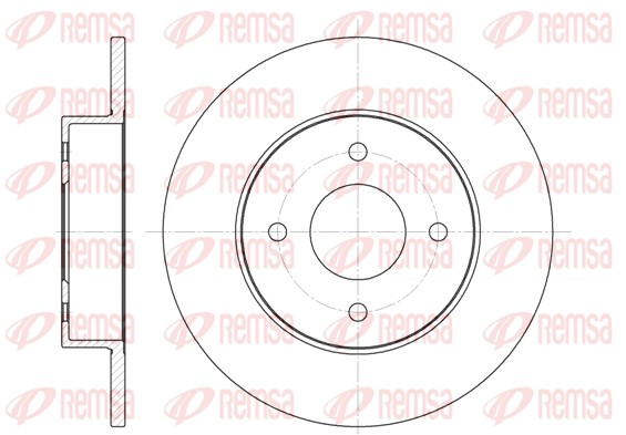 Brake Disc (6788.00)