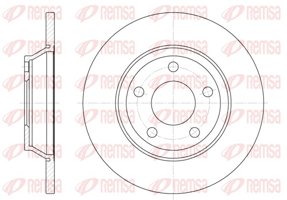 Brake Disc (6472.00)
