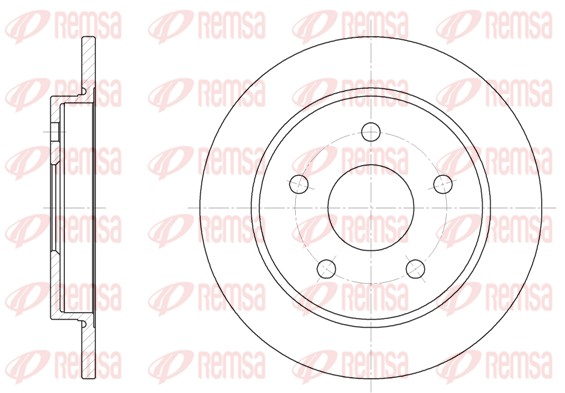 Brake Disc (6147.00)