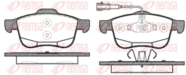 Brake Pad Set, disc brake (1183.12)