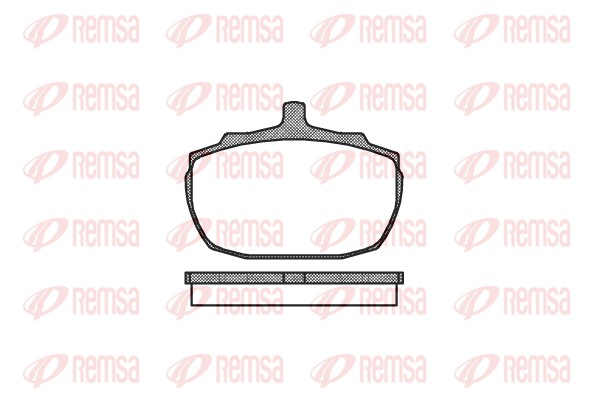 Brake Pad Set, disc brake (0057.00)
