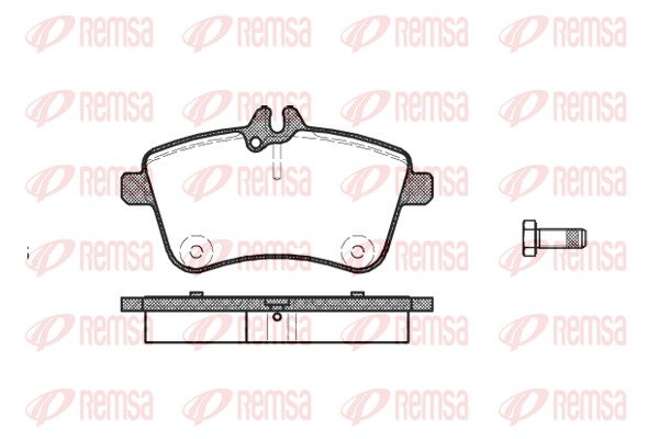 Brake Pad Set, disc brake (1130.00)