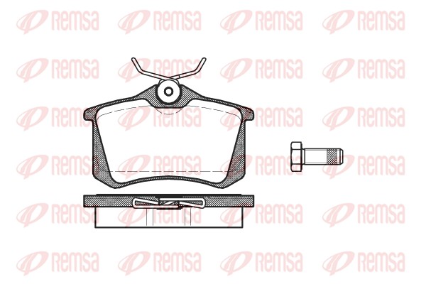 Brake Pad Set, disc brake (0263.01)
