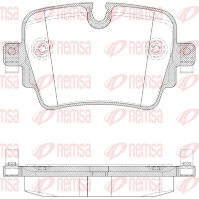 Brake Pad Set, disc brake (1572.00)