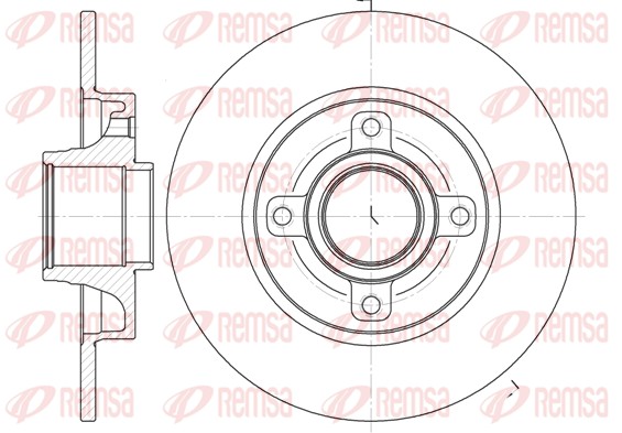Brake Disc (61014.00)