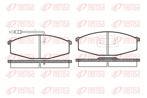 Brake Pad Set, disc brake (0129.02)