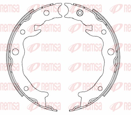 Brake Shoe, parking brake (4462.00)