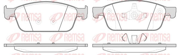 Brake Pad Set, disc brake (1510.10)