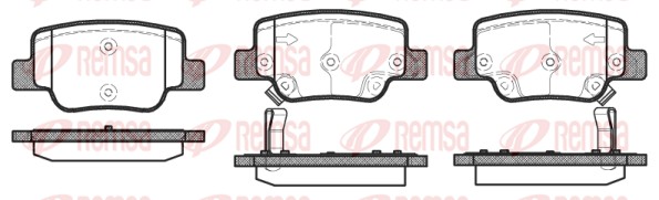 Brake Pad Set, disc brake (1452.02)
