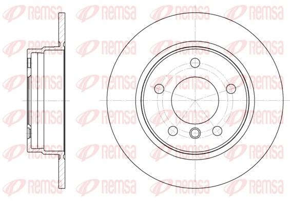 Brake Disc (6284.00)
