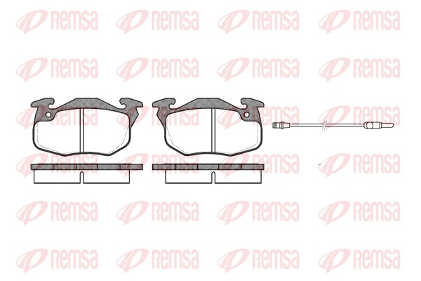Brake Pad Set, disc brake (0192.12)