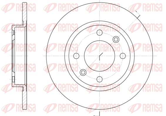 Brake Disc (6136.00)