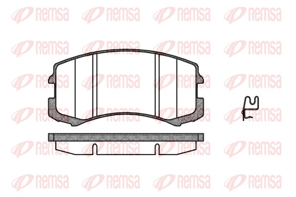 Brake Pad Set, disc brake (0965.01)