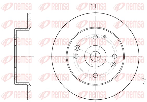Brake Disc (6448.00)