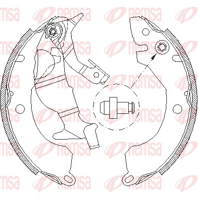 Brake Shoe (4371.00)