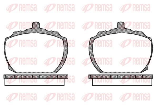 Brake Pad Set, disc brake (0058.10)